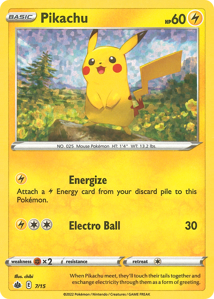Pikachu #7 — McDonald's Match Battle 2022