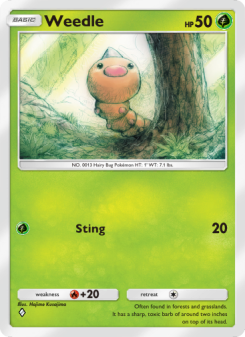 Weedle A1 008
