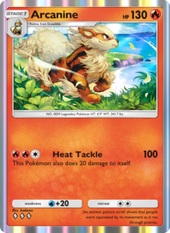 Arcanine A1 040