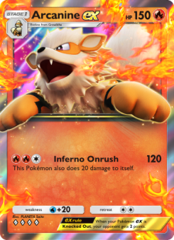 Arcanine ex A1 041