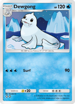 Dewgong A1 065