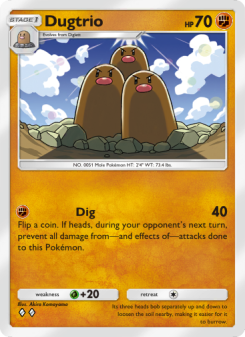 Dugtrio A1 140