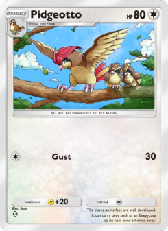 Pidgeotto A1 187
