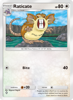 Raticate A1 190