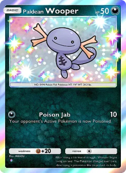 Paldean Wooper A4A 100