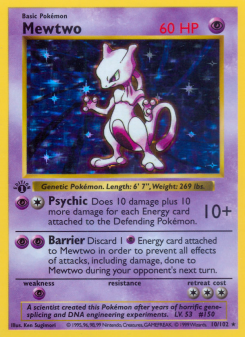 Mewtwo BASE1 10