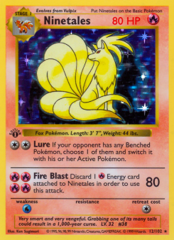 Ninetales BASE1 12