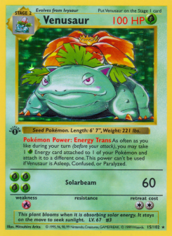 Venusaur BASE1 15