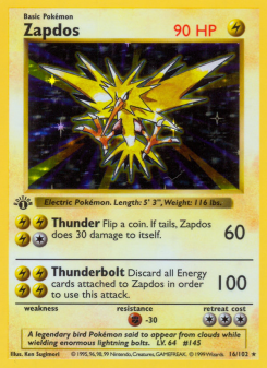 Zapdos BASE1 16