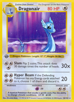 Dragonair BASE1 18