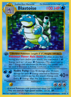 Blastoise BASE1 2