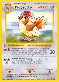 Pidgeotto BASE1 22