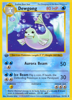 Dewgong BASE1 25