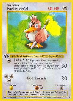 Farfetch'd BASE1 27