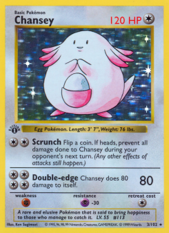 Chansey BASE1 3