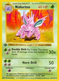 Nidorino BASE1 37