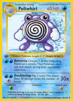 Poliwhirl BASE1 38