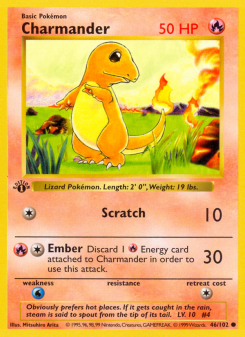 Charmander BASE1 46