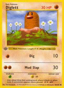 Diglett BASE1 47