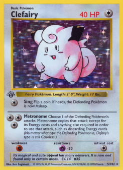 Clefairy BASE1 5