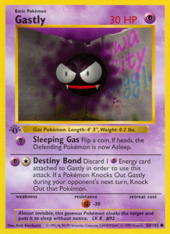 Gastly BASE1 50