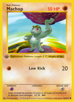 Machop BASE1 52