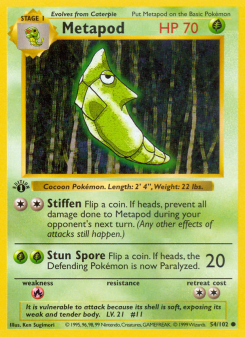 Metapod BASE1 54