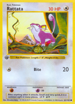 Rattata BASE1 61