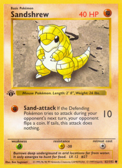 Sandshrew BASE1 62
