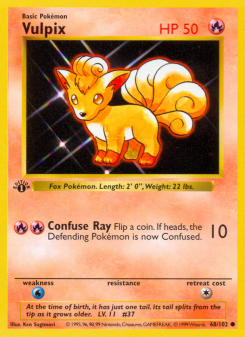 Vulpix BASE1 68
