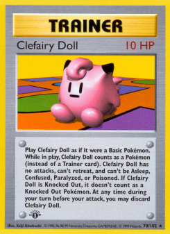 Clefairy Doll BASE1 70