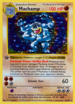 Machamp BASE1 8