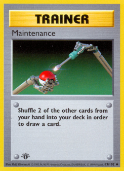 Maintenance BASE1 83