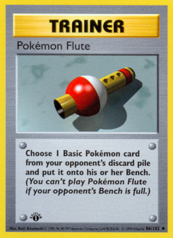 Pokémon Flute BASE1 86