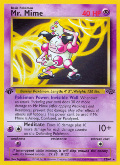 Mr. Mime BASE2 22