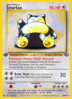 Snorlax BASE2 27