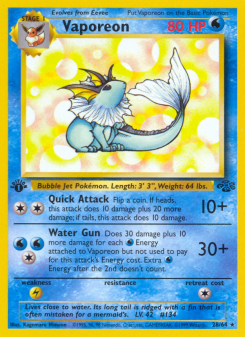 Vaporeon BASE2 28
