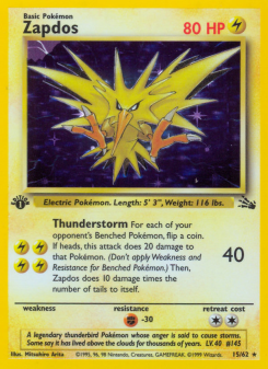 Zapdos BASE3 15