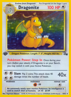 Dragonite BASE3 4