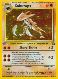 Kabutops BASE3 9