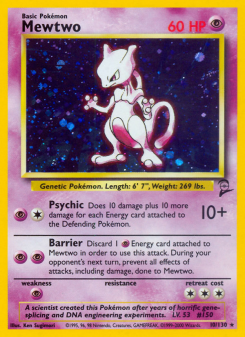 Mewtwo BASE4 10