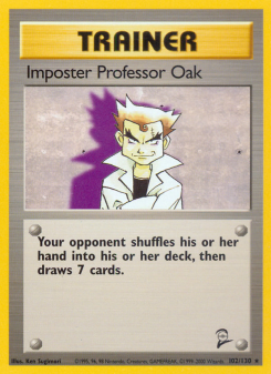 Impostor Professor Oak BASE4 102
