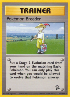 Pokémon Breeder BASE4 105