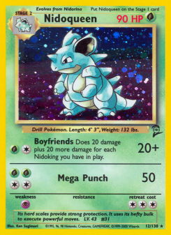 Nidoqueen BASE4 12