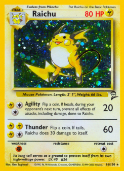 Raichu BASE4 16