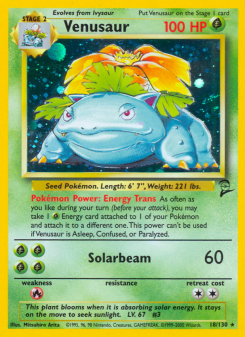 Venusaur BASE4 18