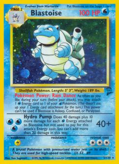 Blastoise BASE4 2