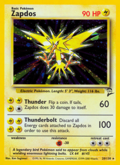 Zapdos BASE4 20