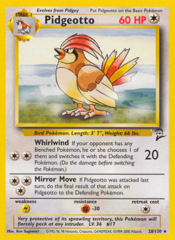 Pidgeotto BASE4 28