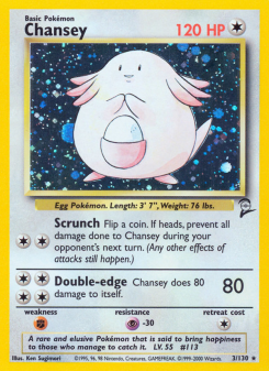 Chansey BASE4 3